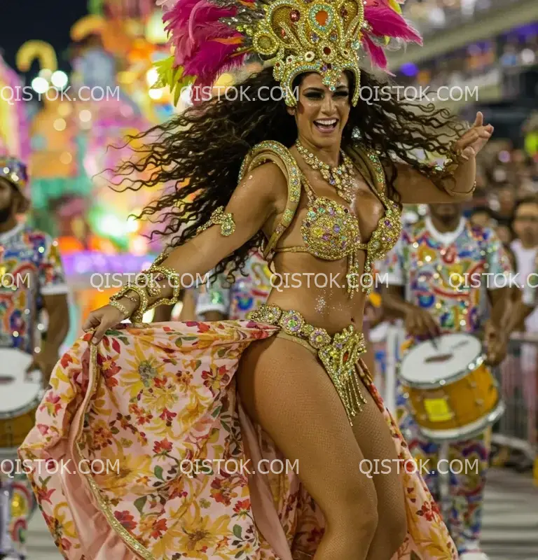 dançarina de carnaval - retrato 01