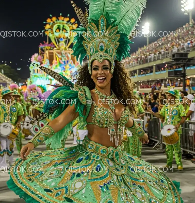 dançarina de carnaval - retrato 02