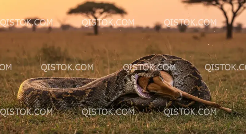 píton comendo impala 01