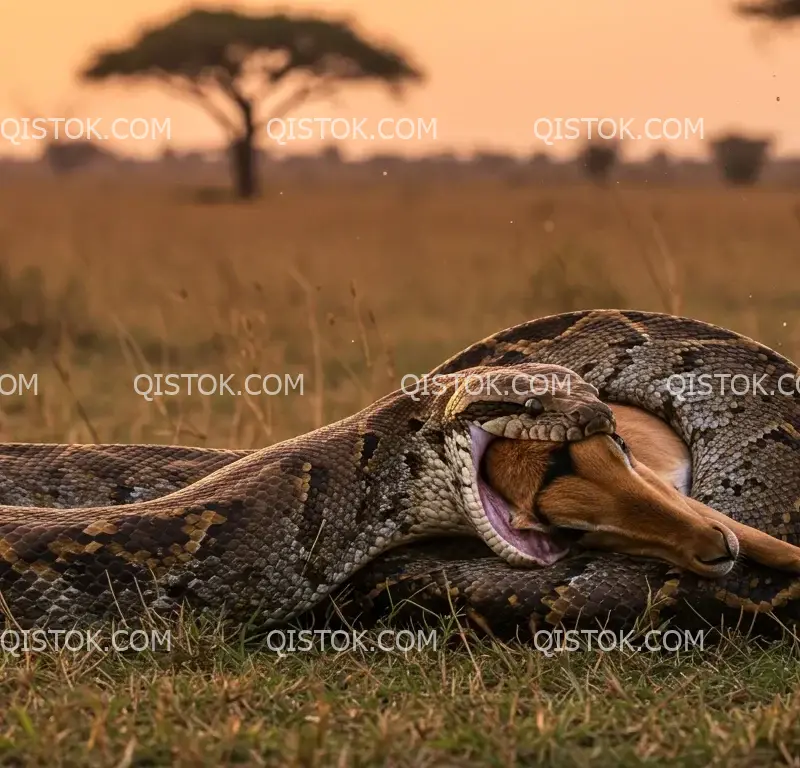 píton comendo impala 01