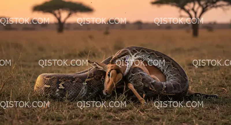 píton comendo impala 02