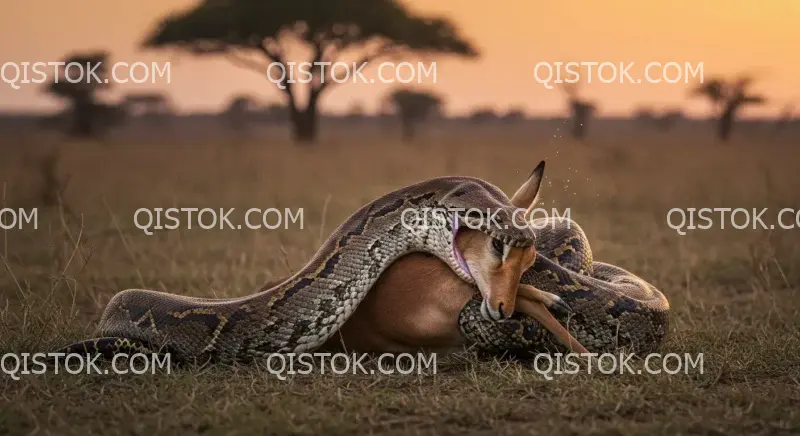 píton comendo impala 04