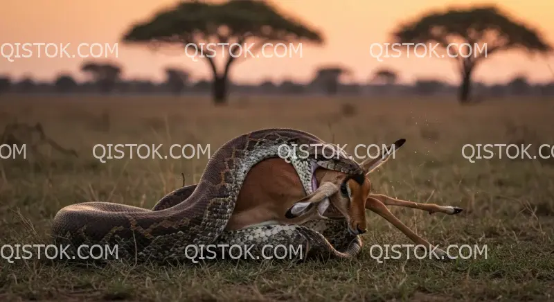 píton comendo impala 06