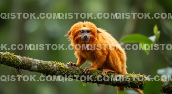 Mico-leão-dourado (Leontopithecus Rosalia)